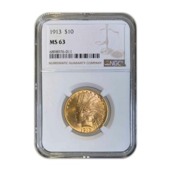 1913 $10 Gold Indian
