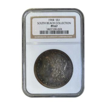 1904 Morgan Silver Dollar PF 67