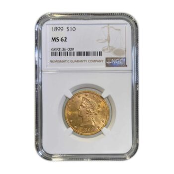 1899 $10 Gold Liberty