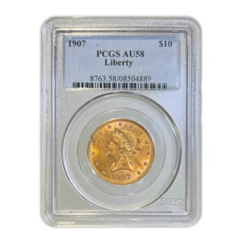 1907 $10 Gold LIberty