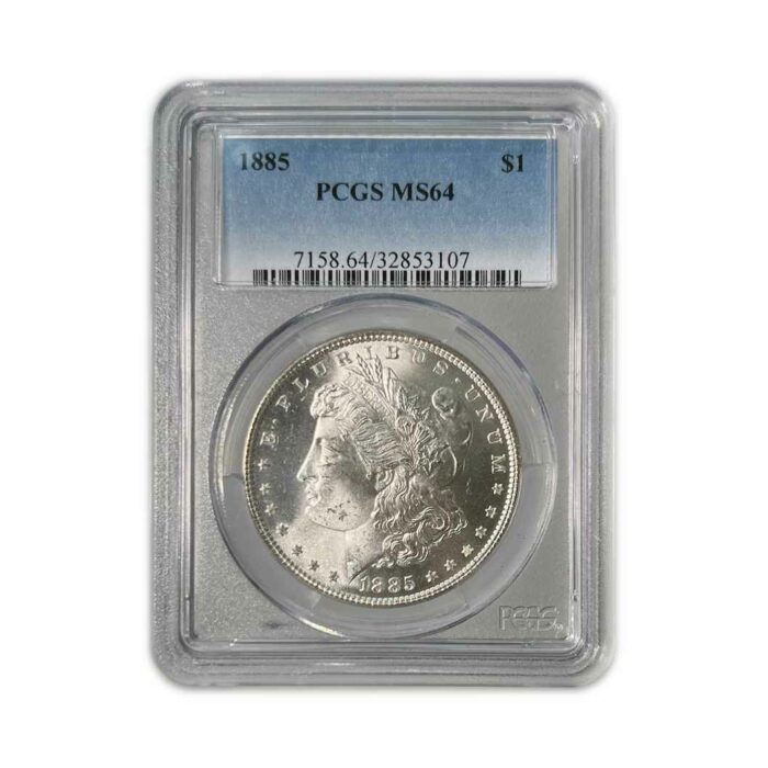 1885 Morgan NGC MS64