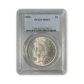 1896 Morgan PCGS MS63