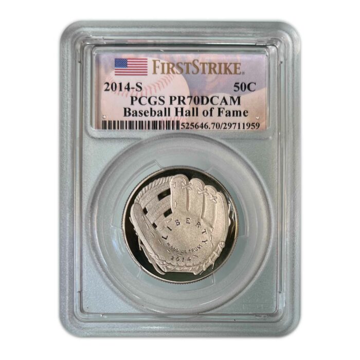 2014-S Baseball Hall of Fame Proof Half Dollar